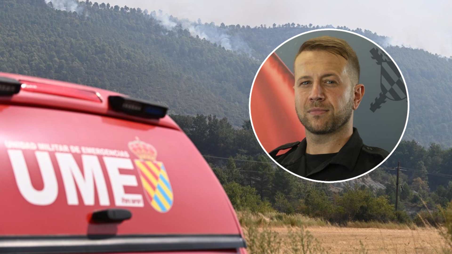 Muere un militar de la UME al volcar su vehículo en un incendio en Huesca