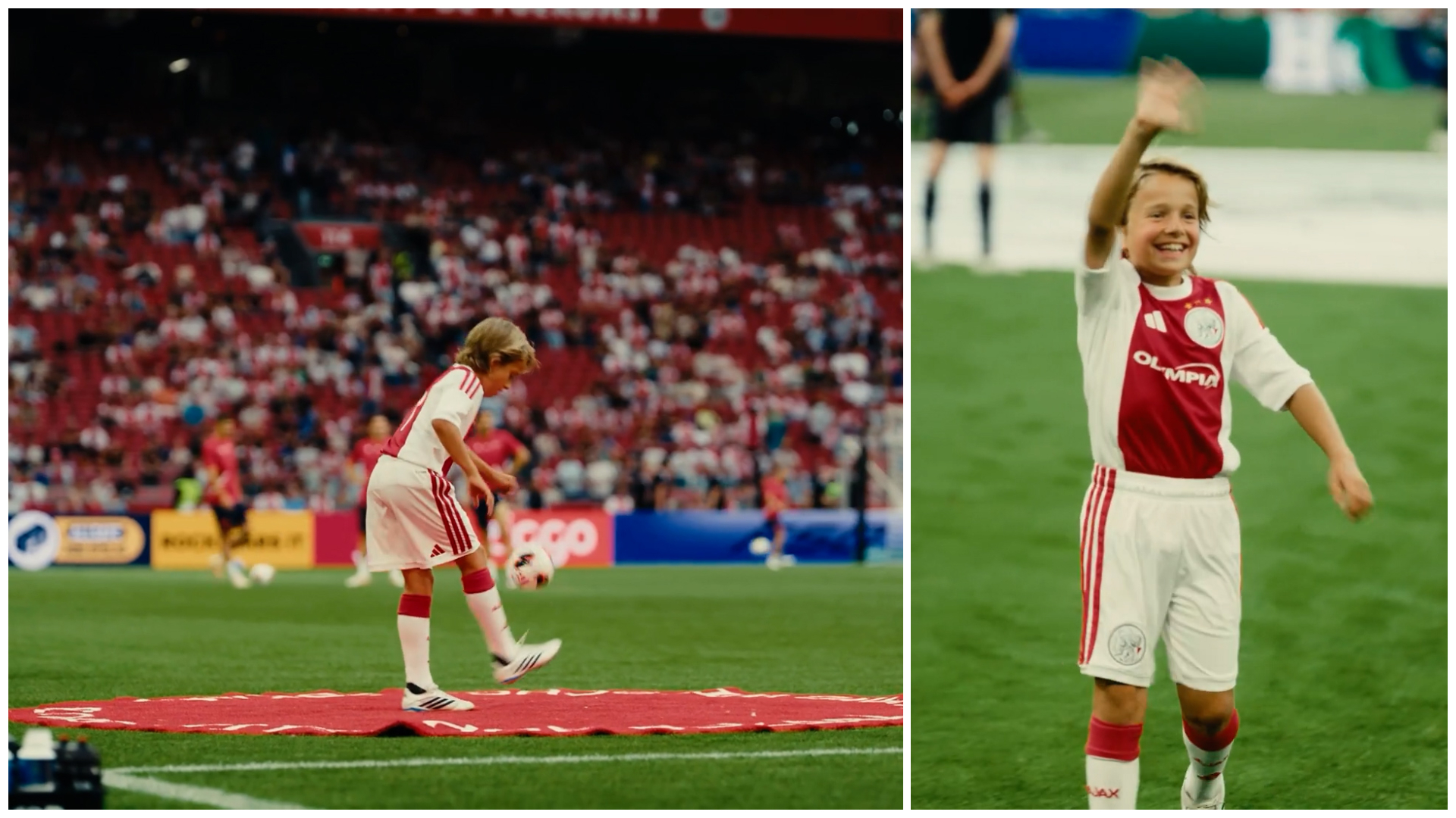 El canterano del Ajax que convirtió 3.085 toques en una donación solidaria para su fundación