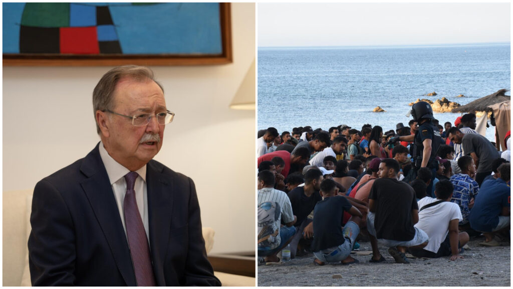 Vivas niega la versión del Gobierno y afirma que aún quedan entre 8.000 y 11.000 migrantes en Ceuta