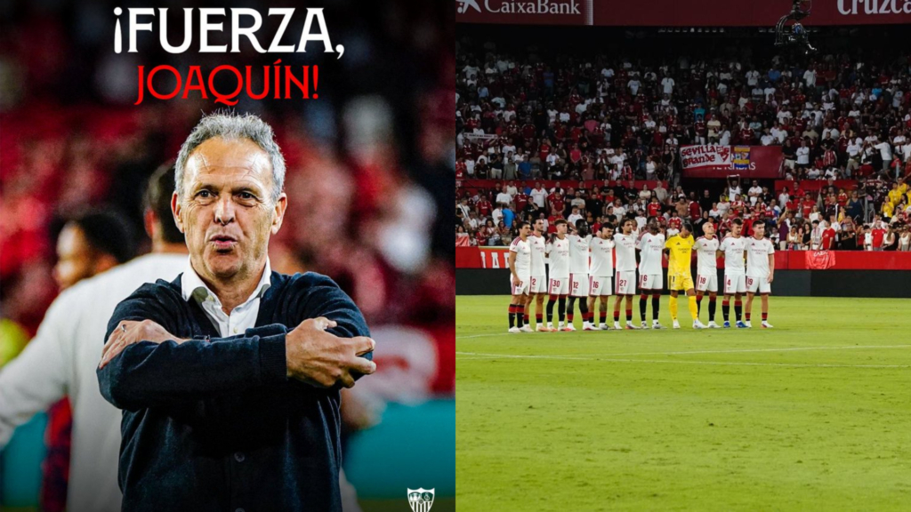 ¡Fuerza, Joaquín! El homenaje del Sevilla FC a Caparrós en un arranque liguero con gran ambiente en Nervión