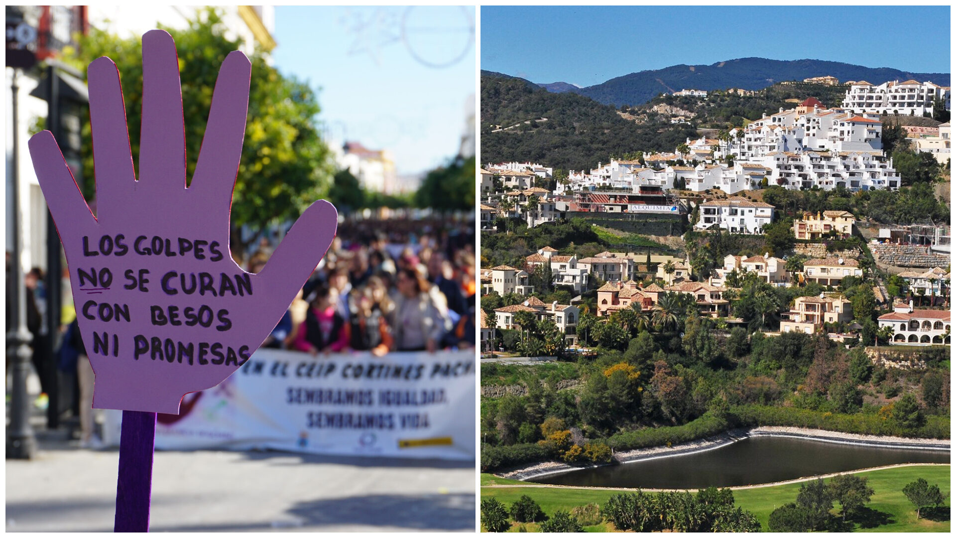 Víctima de violencia machista en Benahavís