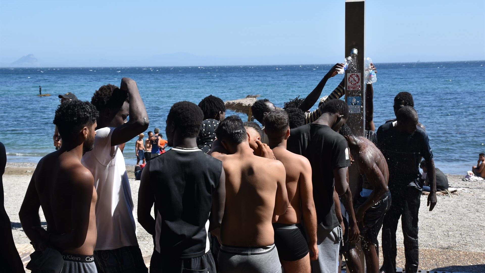 Migrantes en Ceuta