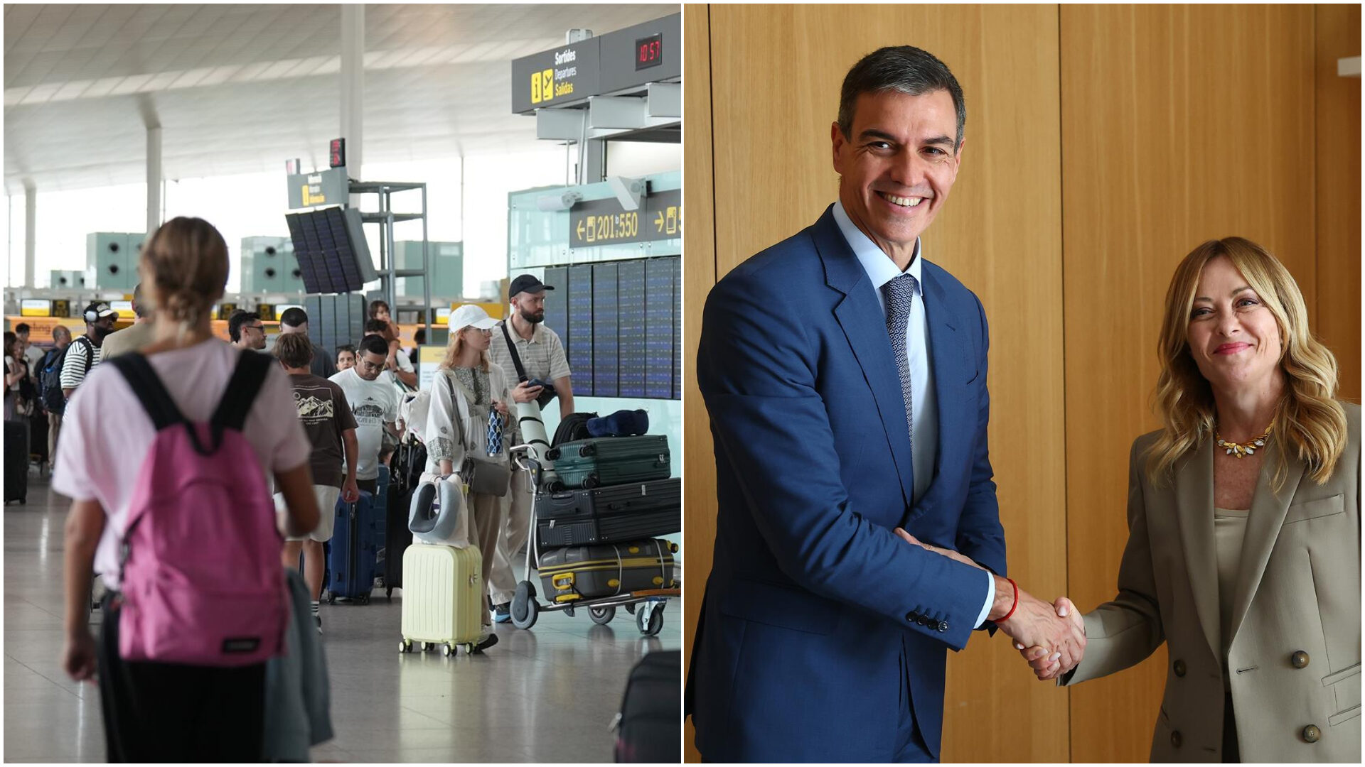 Meloni-con-Sanchez-y-un-aeropuerto