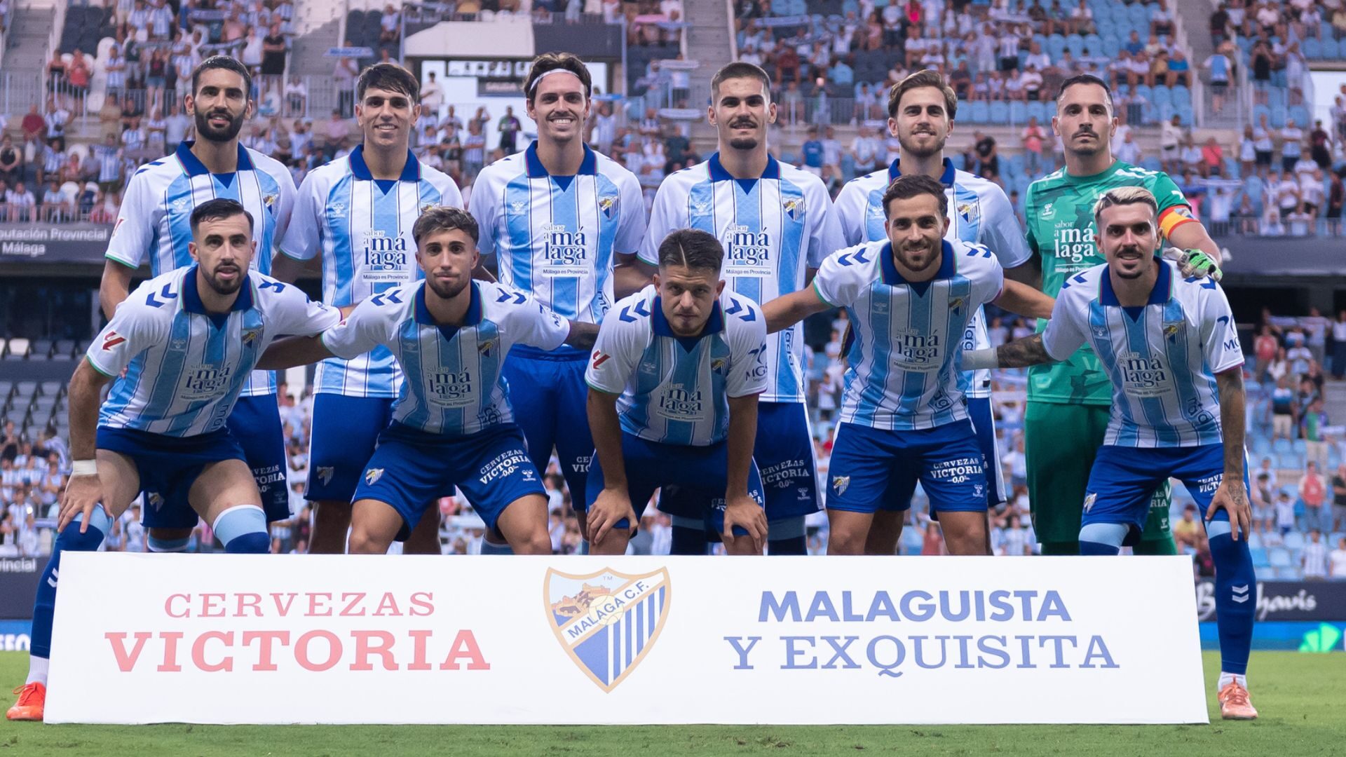 Alineación del Málaga en el Trofeo Costa del Sol