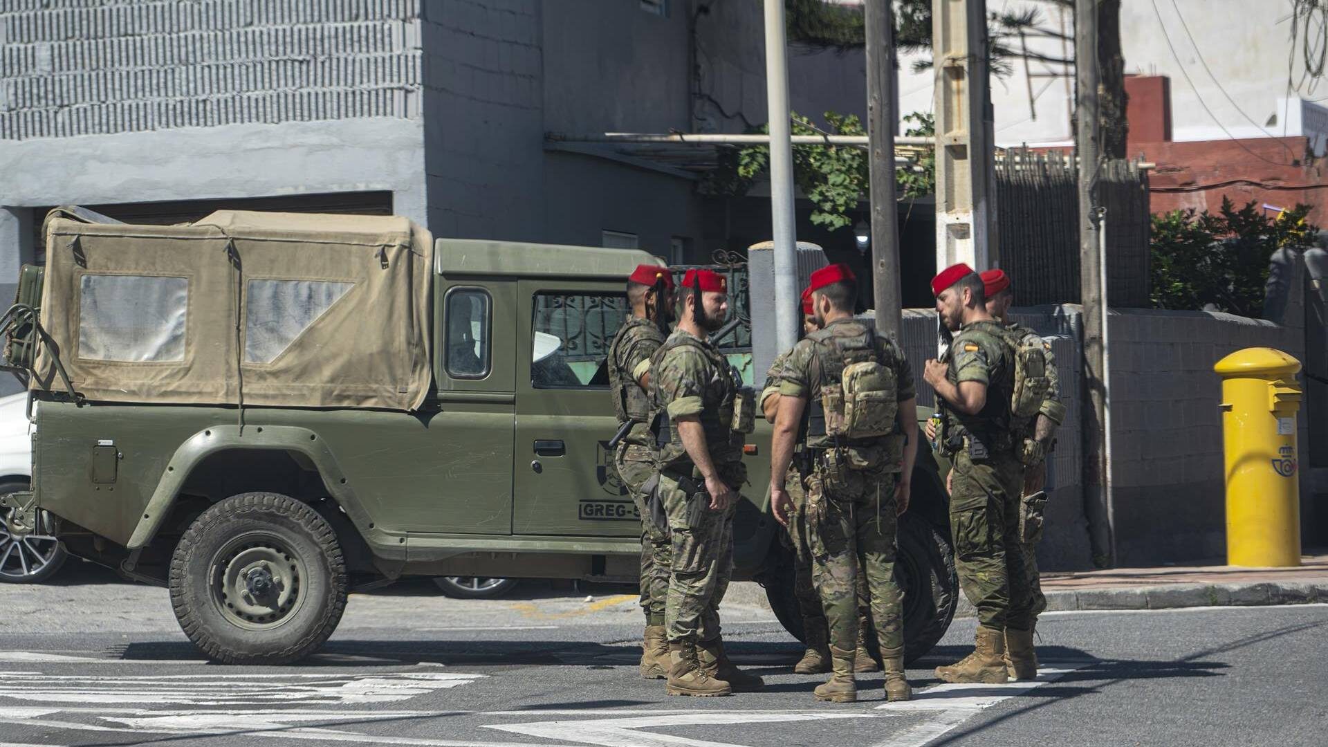 Militares en Ceuta
