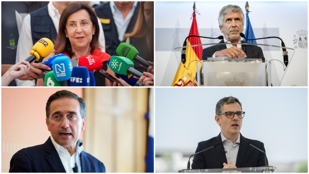 Los ministros Marlaska, Robles, Bolaños y Albares comparecerán por las crisis de Ceuta casi un mes después