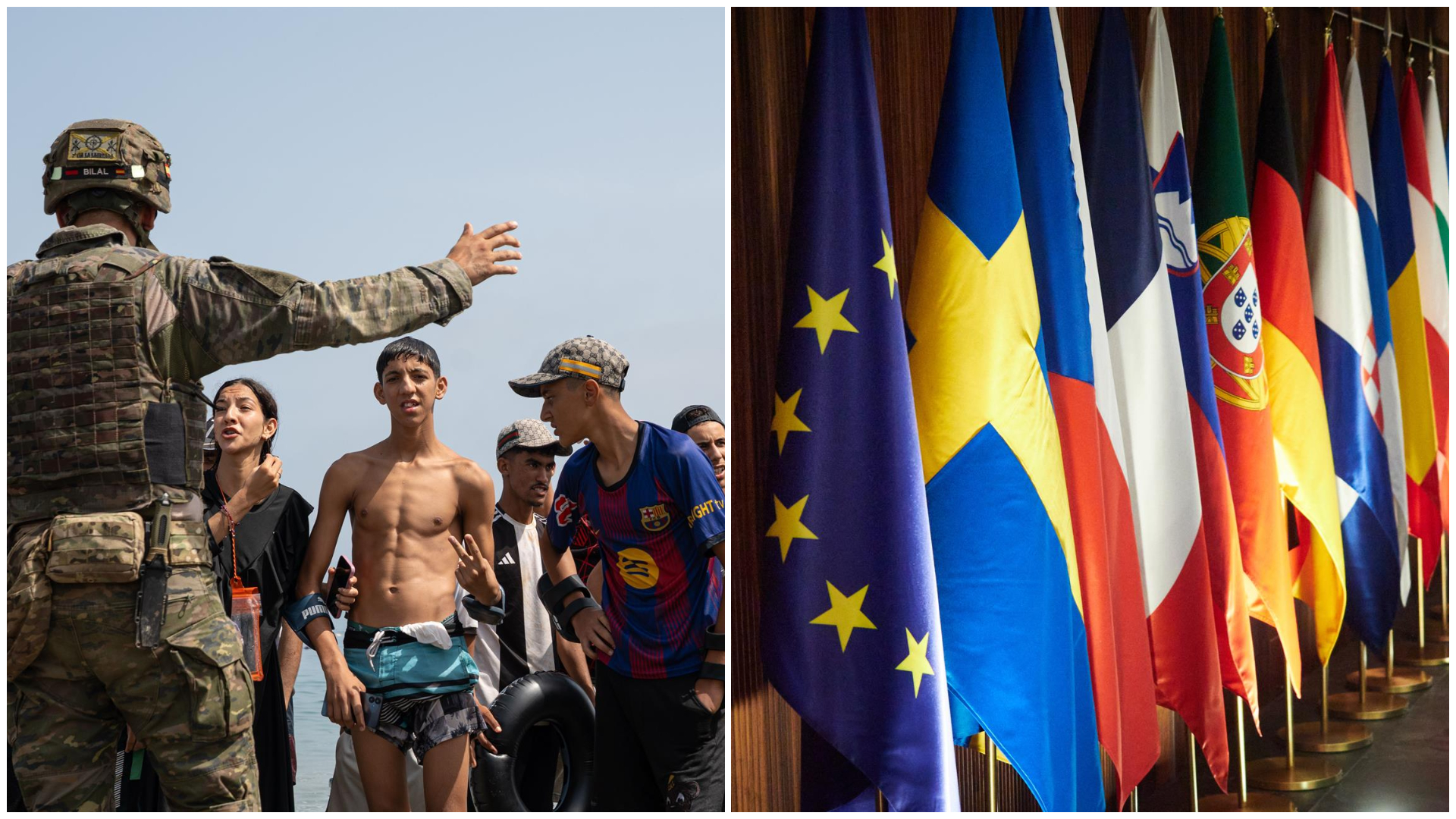 Cumbre de emergencia en la Unión Europea en busca de una «respuesta común» a la crisis migratoria en Ceuta