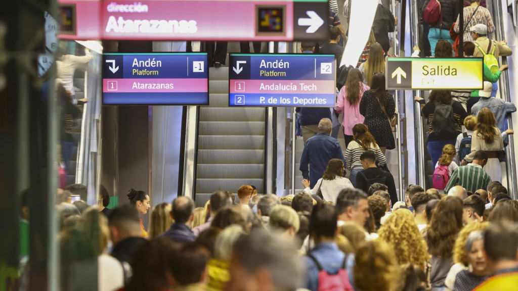 Casi diez millones de viajeros han usado el Metro de Málaga durante el primer semestre de 2026