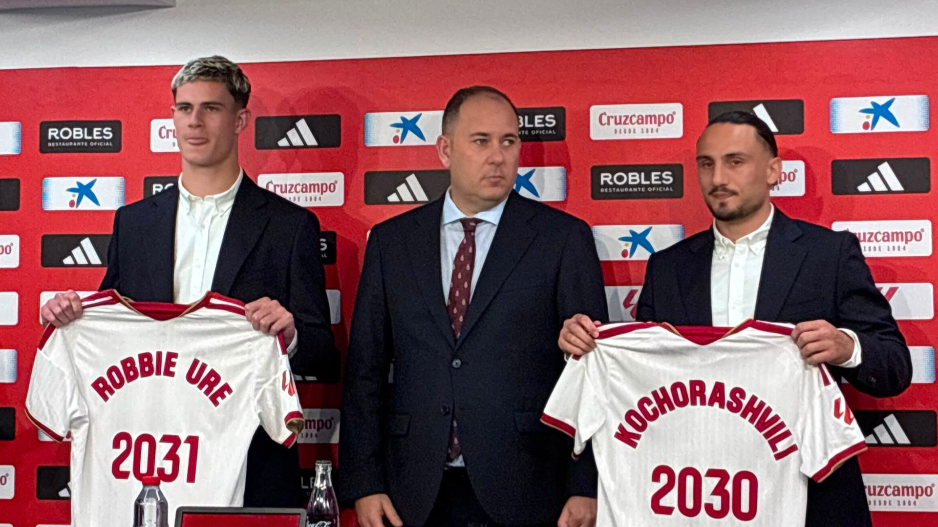 Kochorashvili y el honor de representar a sus paisanos: «Si preguntas, todos tienen el sueño de jugar en el Sevilla»