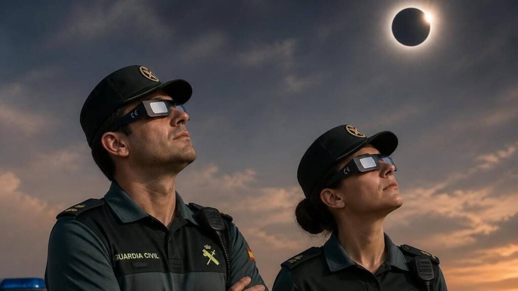 La Guardia Civil prepara un dispositivo especial para el eclipse del 12 de agosto compuesto por 24.000 agentes