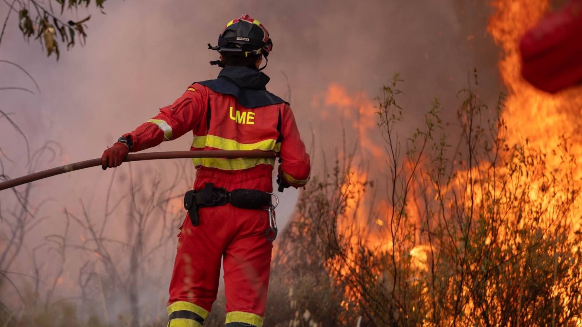 El incendio de Niebla ya supera las 4.000 hectáreas afectadas y «se espera que se vuelva a complicar el fuego»