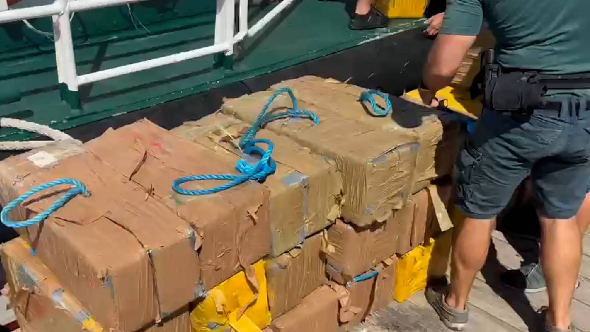 Persecución en Punta Umbría: la Guardia Civil interviene más de 800 kilos de cocaína en la costa de Huelva