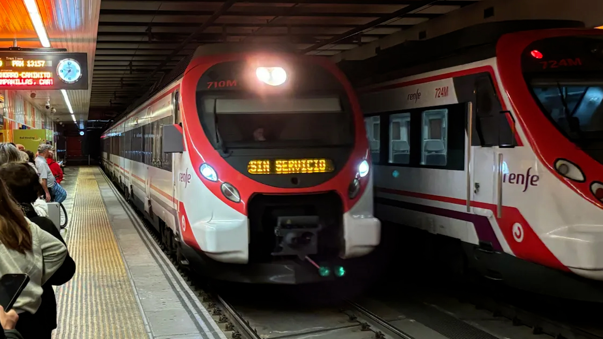 Retrasos y cancelaciones en el Cercanías de Málaga por una avería en la infraestructura de Adif