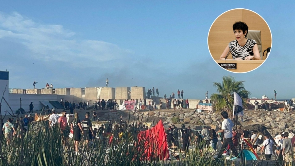 El Ejecutivo amplía hasta 44,5 millones la respuesta humanitaria ante la llegada de migrantes a Ceuta