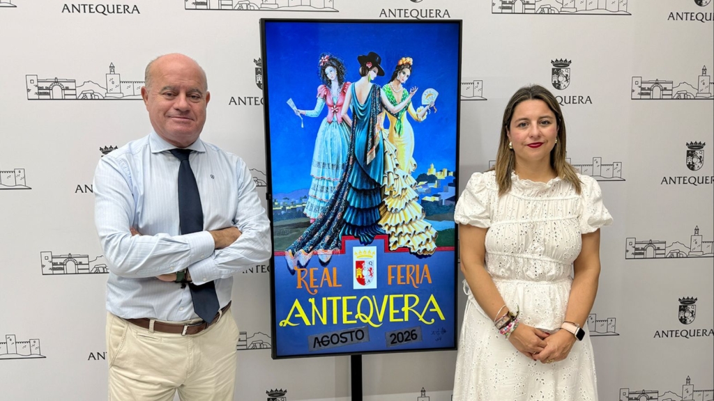 Antequera sustituye los fuegos artificiales por un espectáculo de drones para su Feria ante el elevado riesgo de incendios