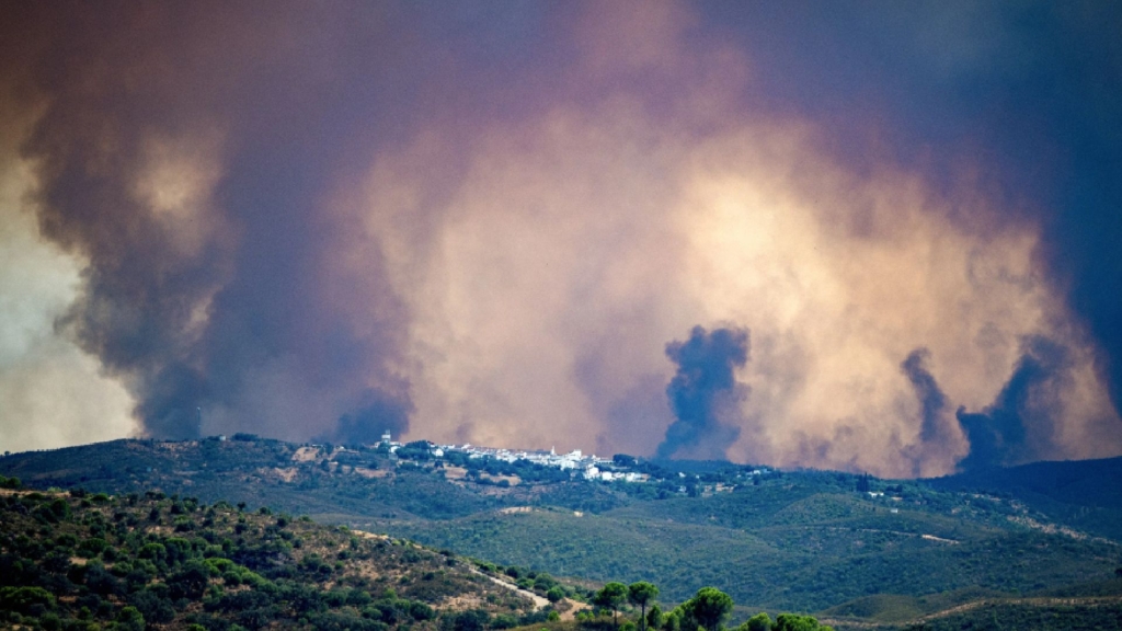 El incendio de Niebla es el segundo más grande de Andalucía, por detrás de las Minas de Riotinto en 2004