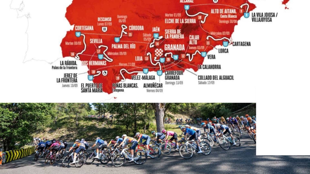 ¿Pasa por tu municipio la Vuelta Ciclista a España 2026? Más de 150 forman parte del recorrido en Andalucía