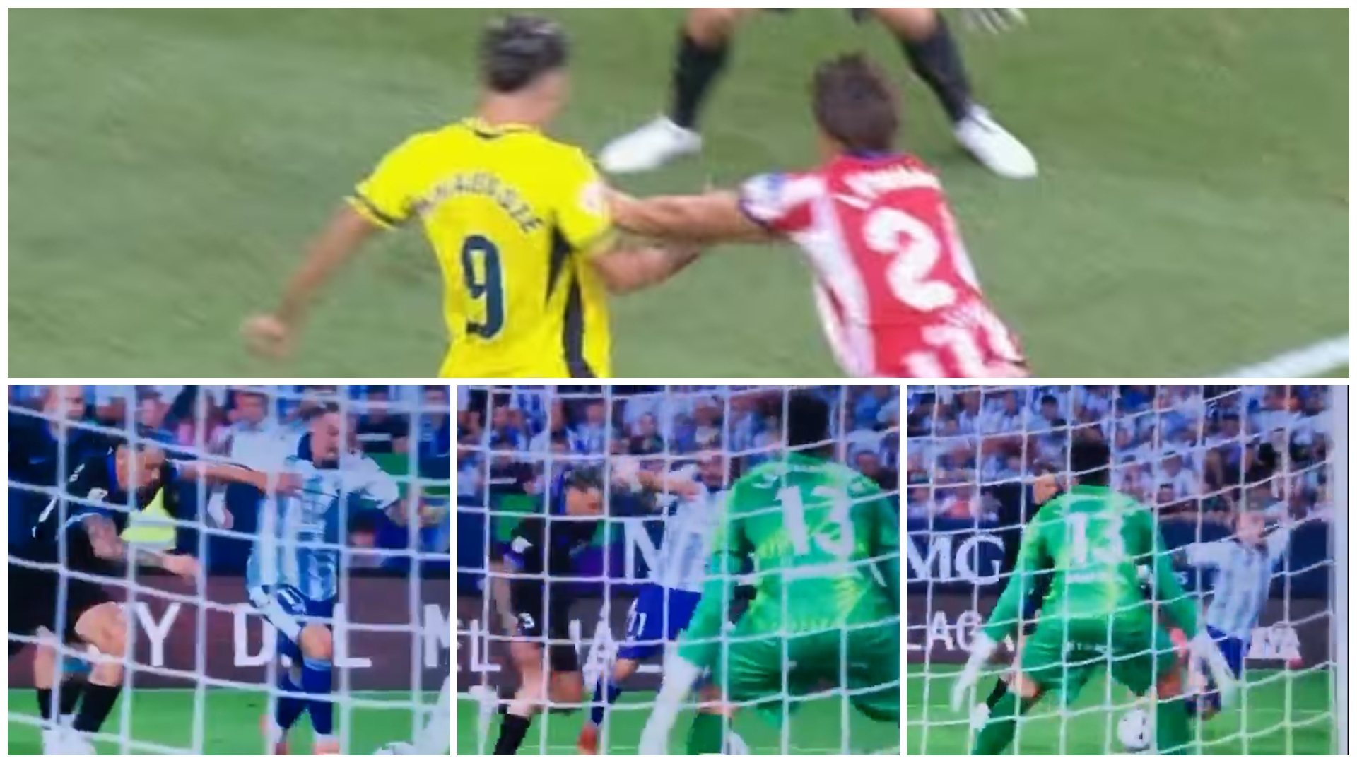¿Por qué se pita penalti a Mikautadze y no a Joaquín Muñoz? Comienza la disparidad de criterios en el arbitraje español