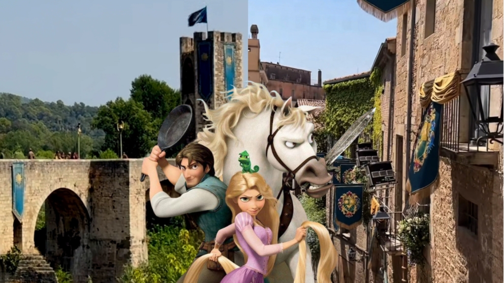 Girona se convierte en el reino de Rapunzel: Disney transforma su casco histórico en el gran plató de Enredados