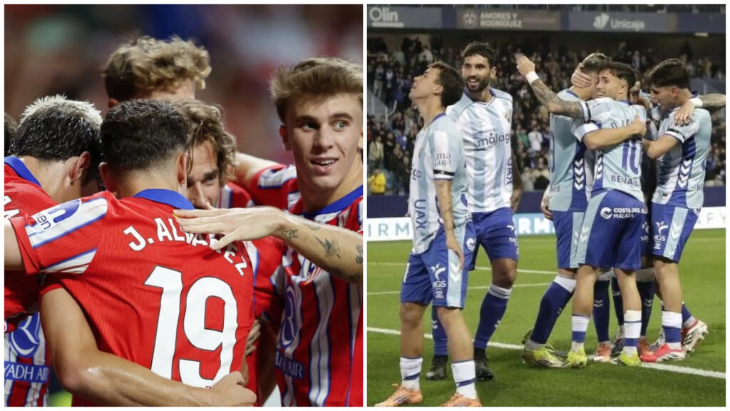 Atlético de Madrid-Málaga: debut de los boquerones en Primera ocho años después