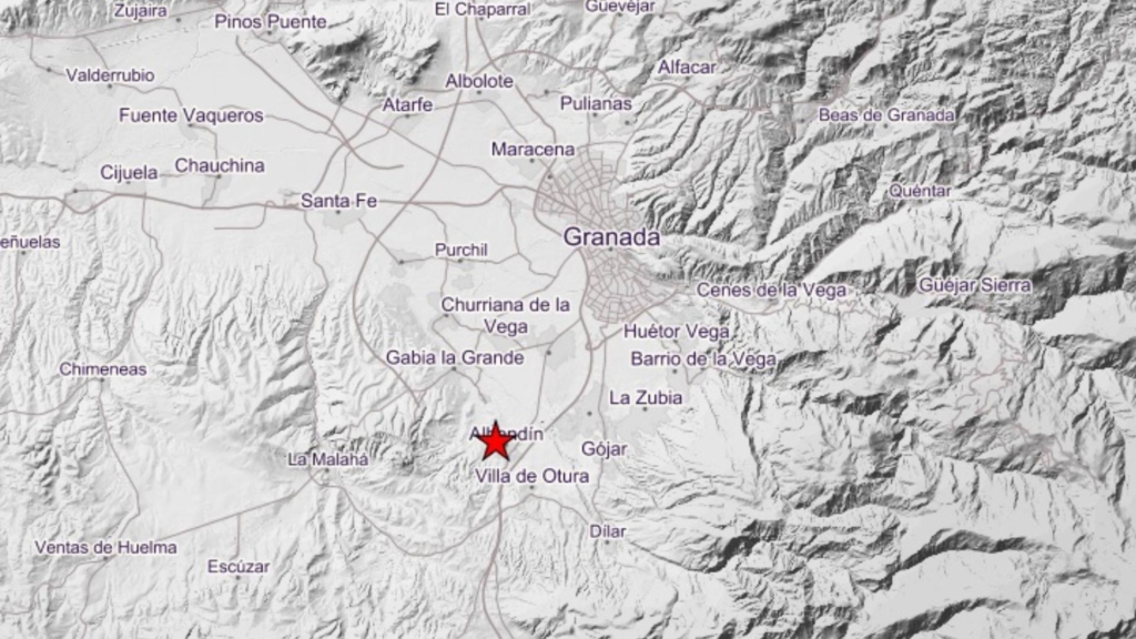 Granada registra dos fuertes terremotos de 4,7 y 4 grados que hacen temblar la provincia y a Málaga