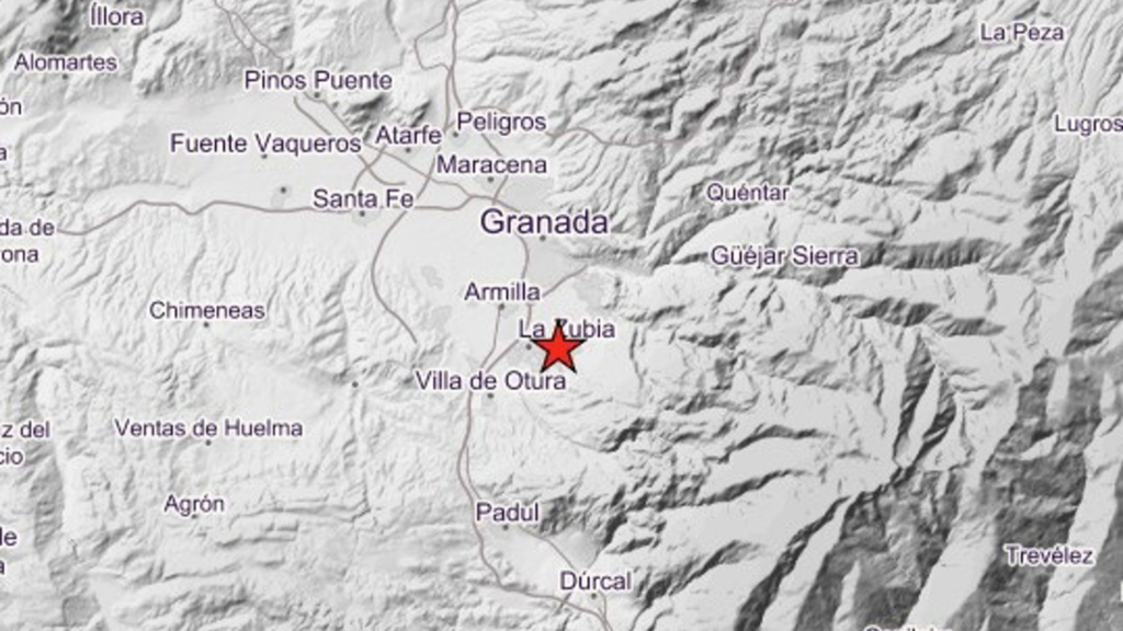 Nuevo terremoto en Granada: la capital y el Área Metropolitana vuelven a temblar por un seísmo de 3,7