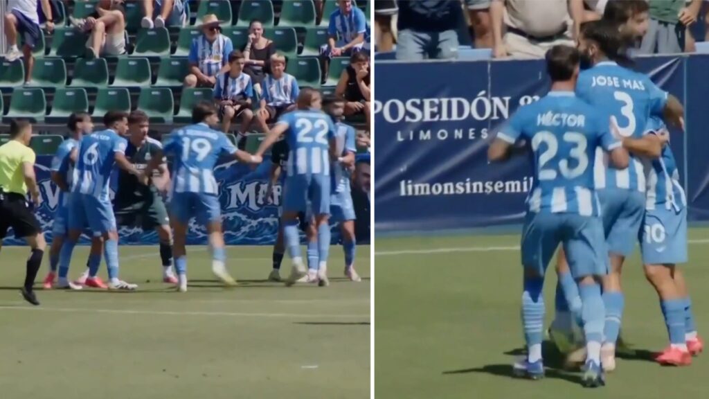 El Águilas marca un golazo al Real Madrid Castilla con el ‘corro de la patata’
