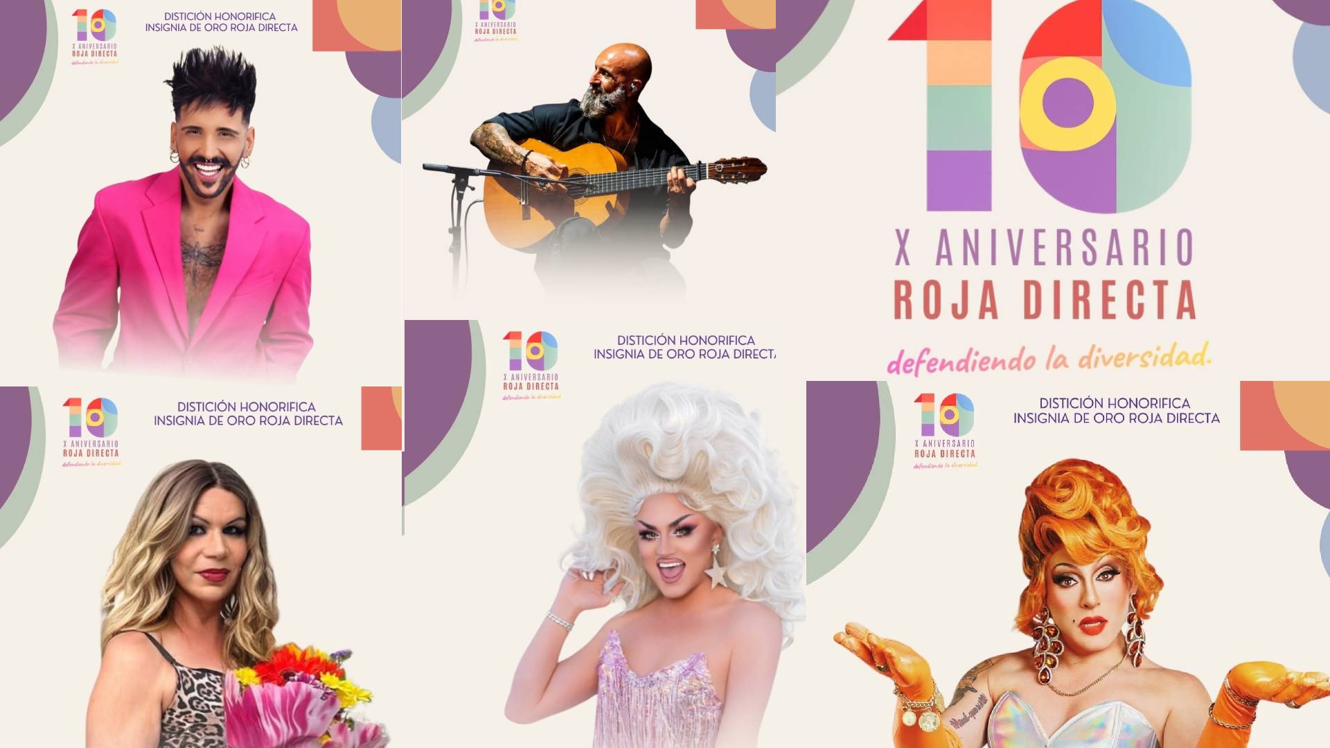 Roja Directa Andalucía celebra diez años de activismo LGTBI+ con el respaldo en pleno de las administraciones y el tejido social