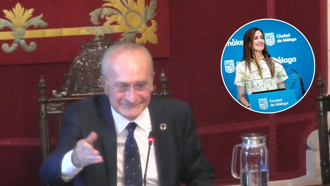De la Torre despide emocionado a Elisa Pérez de Siles: «Muchos éxitos en nombre de todos los malagueños»