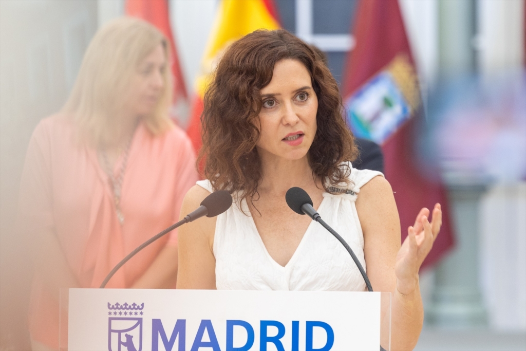 Ayuso sube el tono y reta al Gobierno a mandar «a los antidisturbios» a la manifestación por Ceuta en Madrid: «No tiene narices»