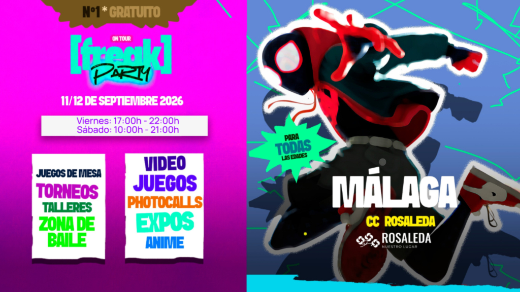 Un plan gratis para los amantes de los videojuegos, talleres y disfraces en el Centro Comercial Rosaleda