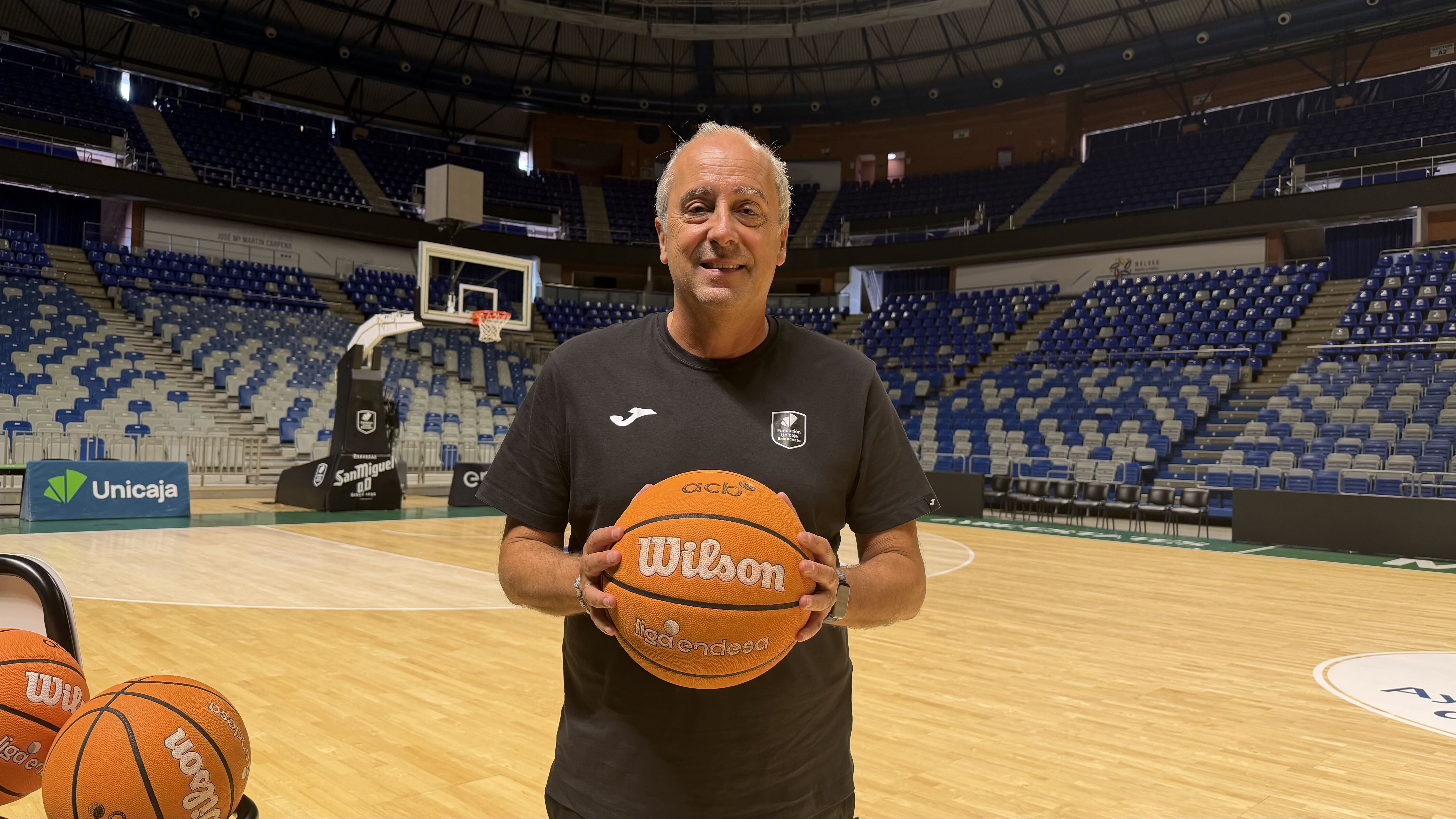 El entrenador vasco mira a lo más alto con el Unicaja: «No he venido a pasearme, quiero ganar títulos»