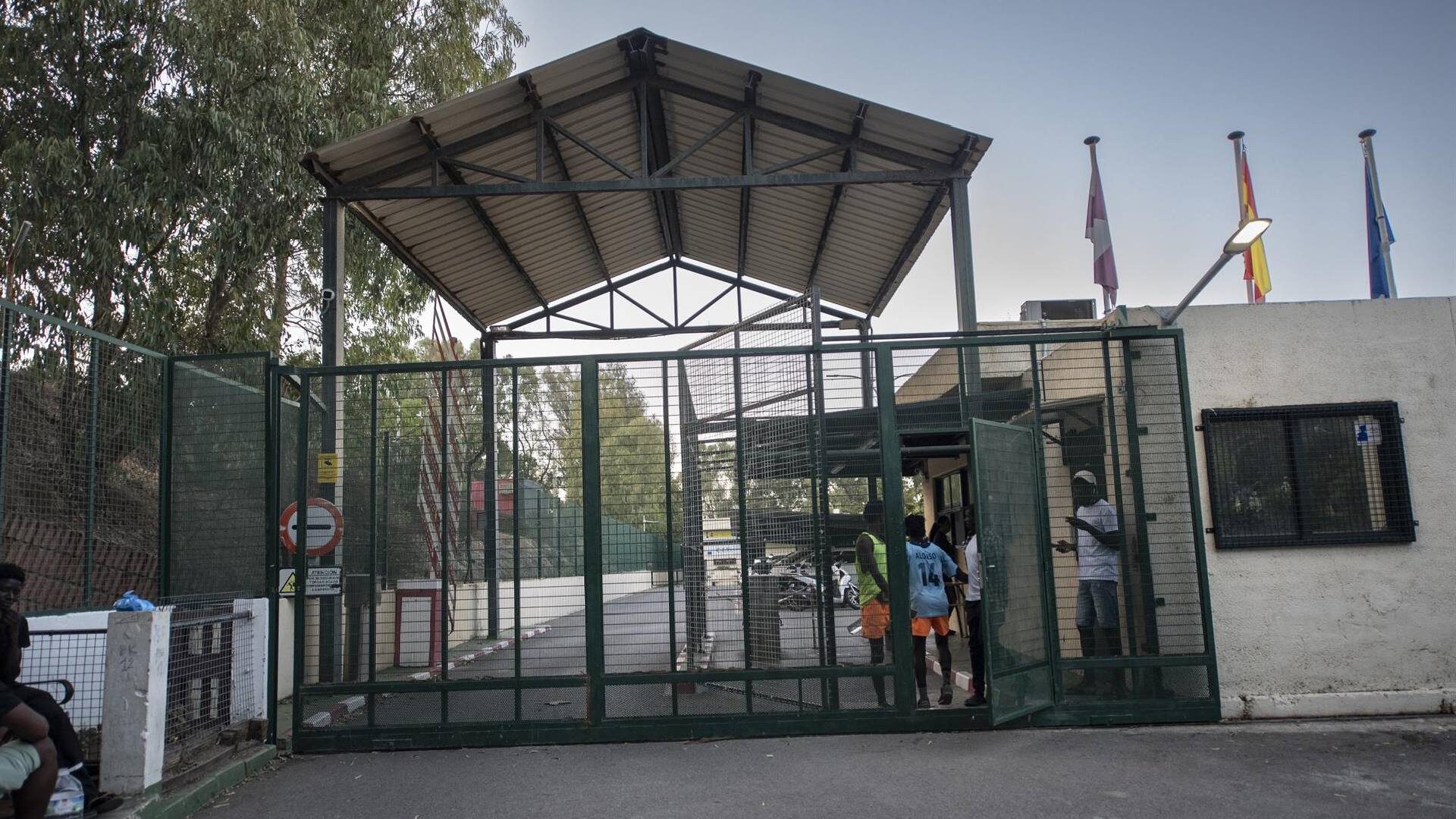 Centro de menores migrantes en Ceuta