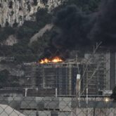 Incendio en Gibraltar Incendio en Gibraltar