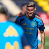 Roberto Fernández en la selección española
