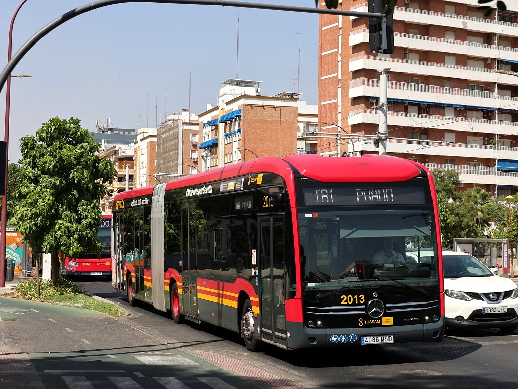 Un nuevo sistema de control empezará a multar en Sevilla a partir 2027: cámaras en el recorrido del TB1 en el Centro
