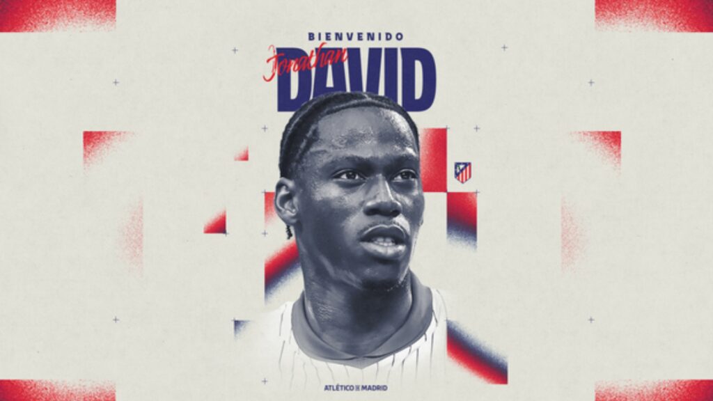 El Atlético tiene nuevo delantero: Jonathan David llega cedido