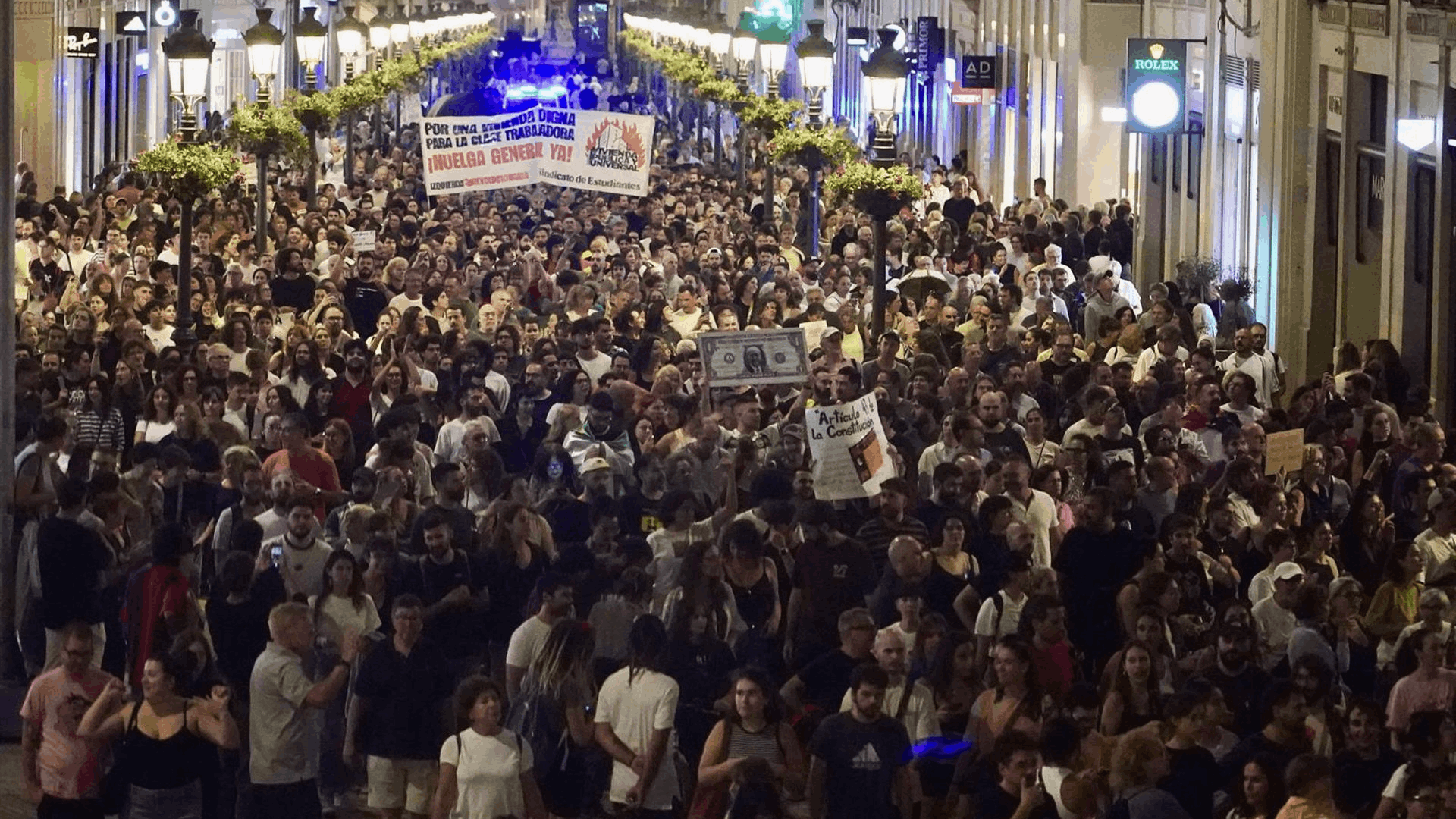 Colectivos por la vivienda en Málaga convocan una nueva movilización este sábado