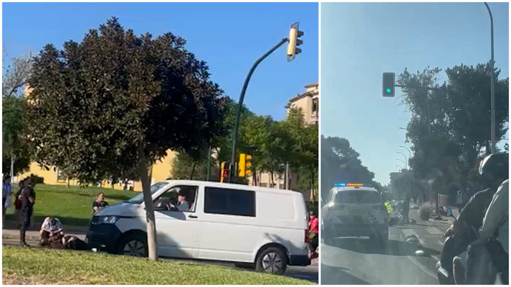 Una joven de 18 años, hospitalizada tras ser atropellada mientras circulaba en patinete eléctrico por Málaga