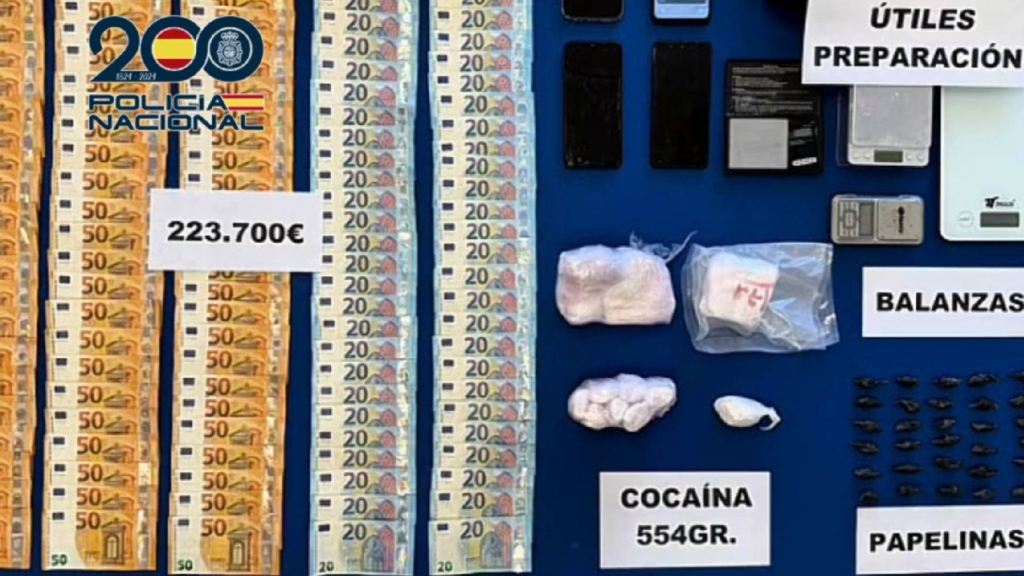 Desmantelada en Jerez una red de ‘telecoca’ que ocultaba la droga en varios pisos francos