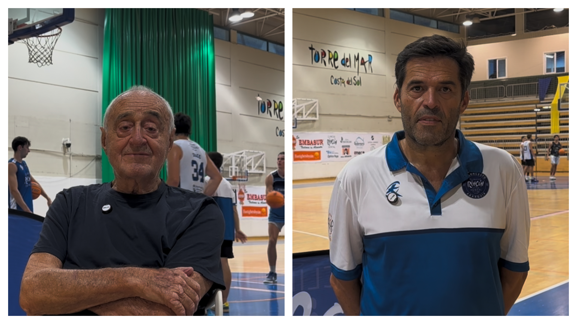 Los protagonistas del regreso de un histórico del baloncesto malagueño