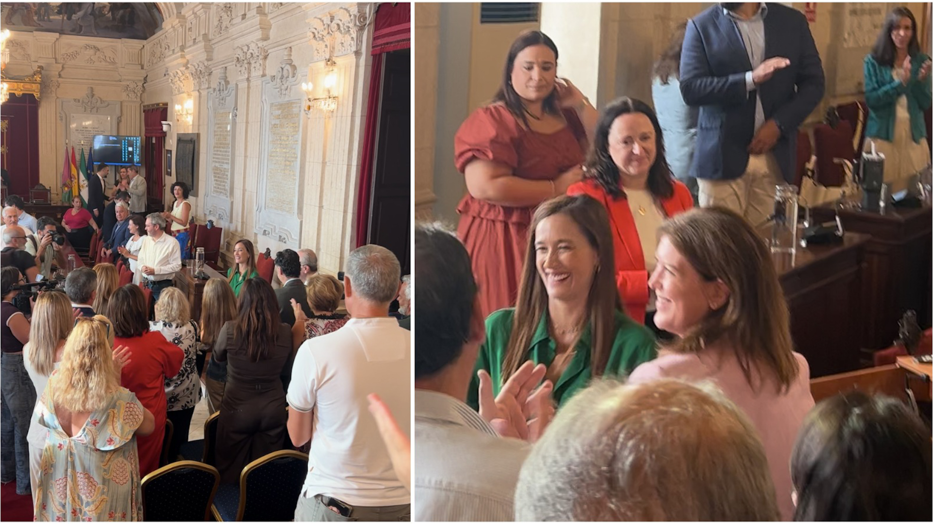 «Ha sido un honor haber servido a Málaga, la ciudad más bonita del mundo»: la emoción de Elisa Pérez de Siles en su último día como concejala