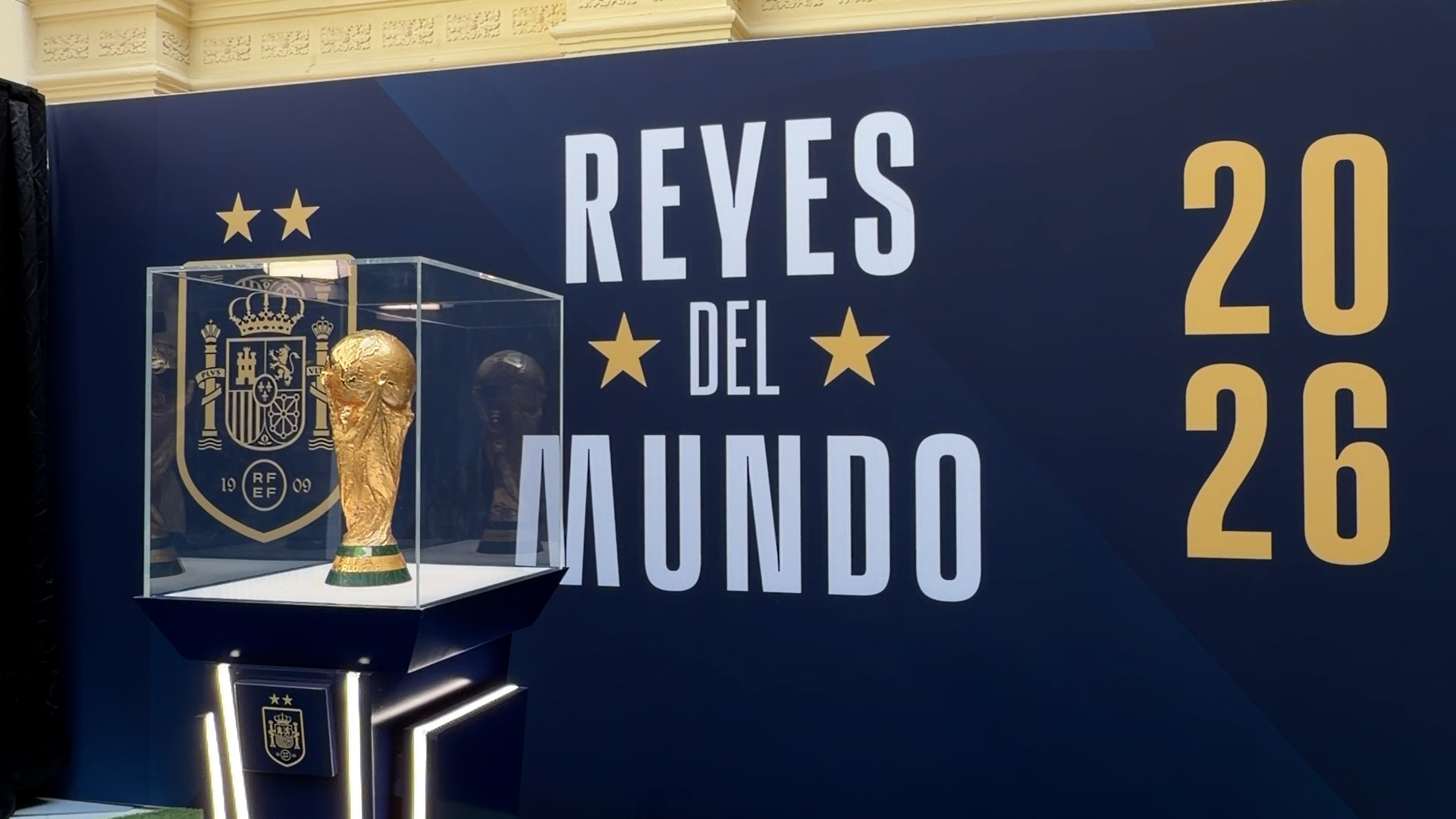 La Copa del Mundo ya está en Málaga: los aficionados disfrutarán del trofeo del 20 al 22 de septiembre