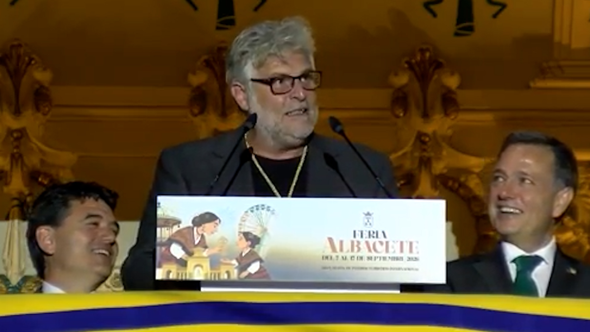 Raúl Cimas convierte el pregón de la Feria de Albacete en una parodia de su propia ciudad