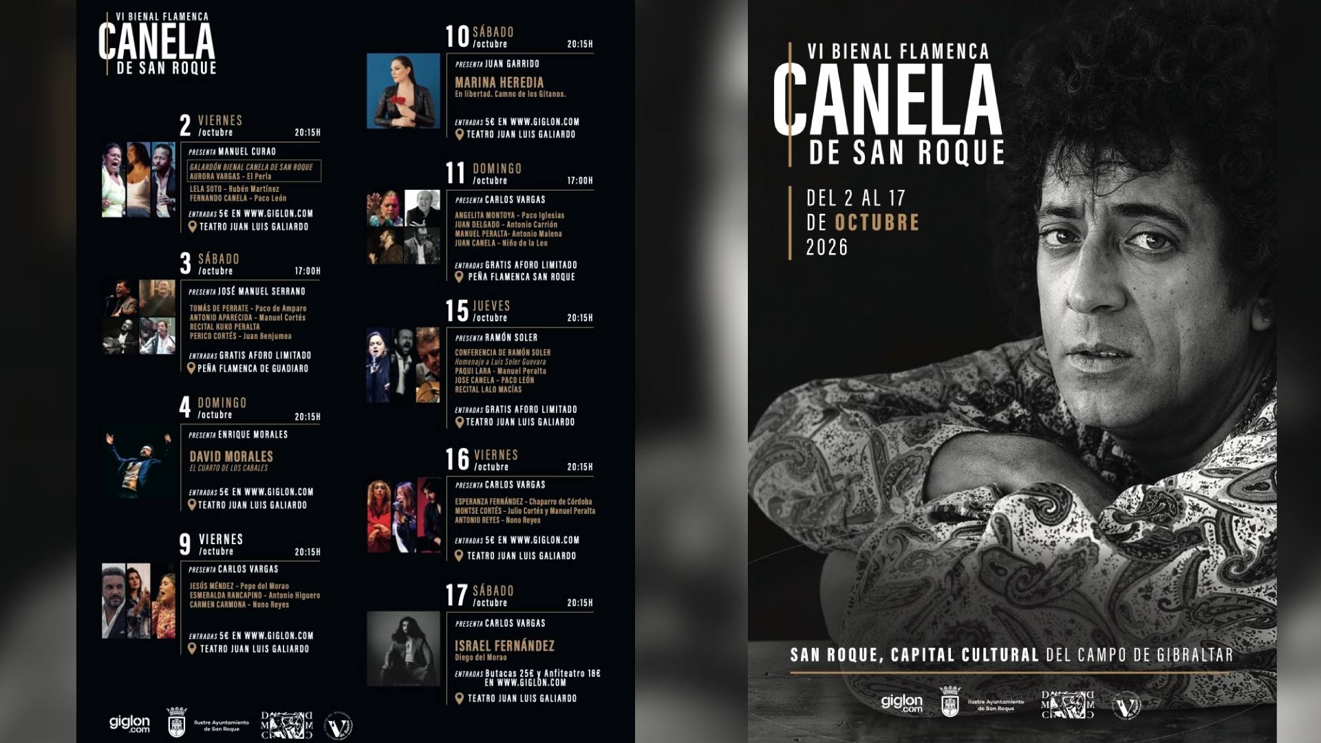 VI Bienal Flamenca Canela de San Roque: diez años de autenticidad rendida al flamenco de altura