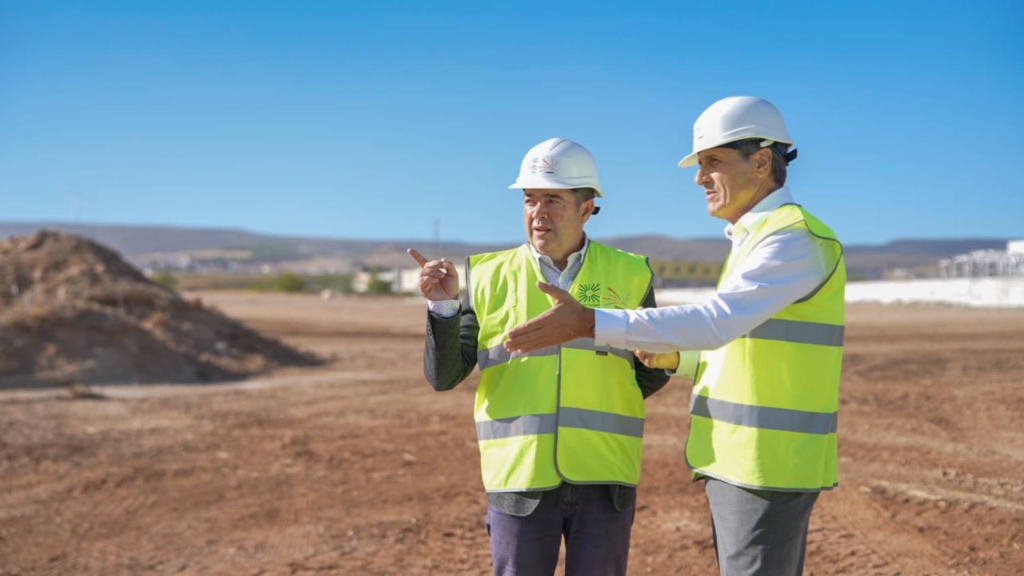 Comienzan las obras del edificio que acogerá el acelerador de partículas en el municipio granadino de Escúzar