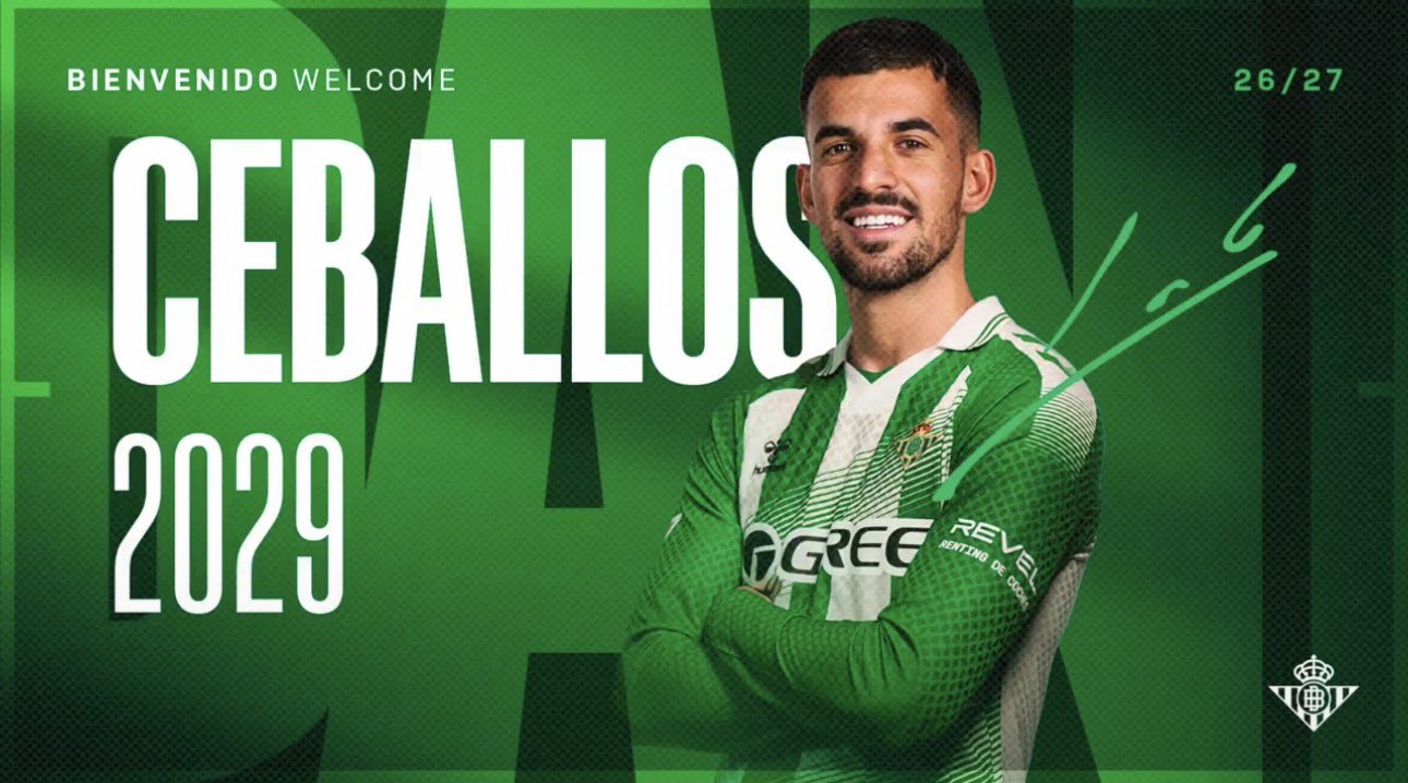 El Betis oficializa de madrugada la vuelta de Dani Ceballos nueve años después