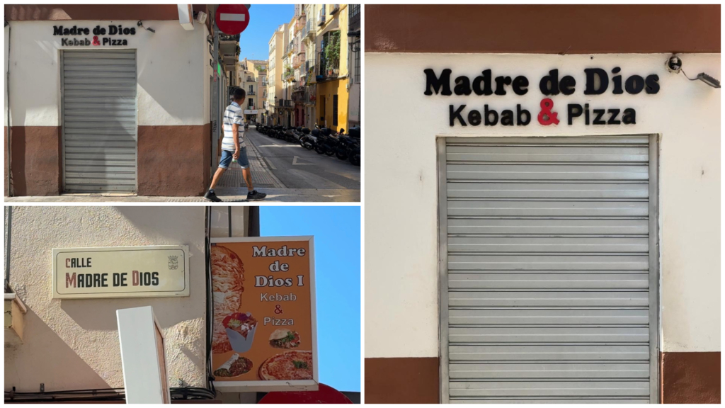Madre de Dios, el mítico kebab en el Centro de Málaga cierra definitivamente después de 23 años