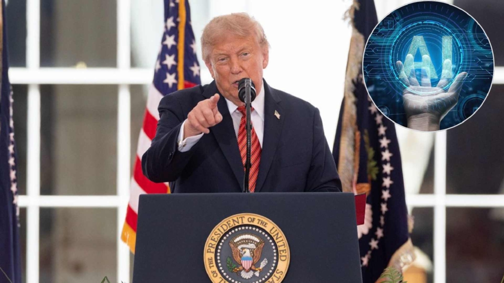 Trump plantea cambiarle el nombre a la IA y sigue creando debate