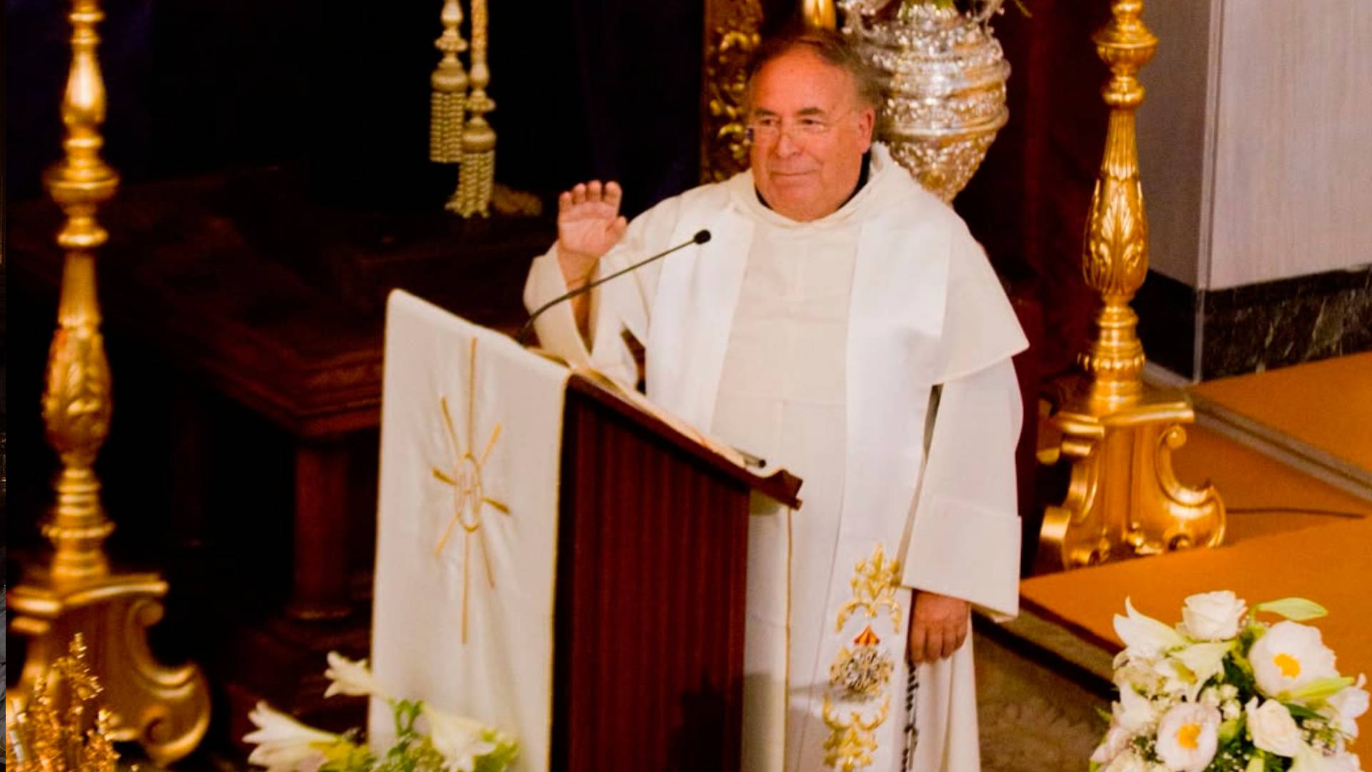 Málaga dice adiós al sacerdote Fray Eugenio Ruiz Prieto que guio al Paso y la Esperanza
